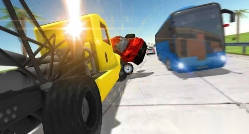 横冲直撞的加速卡车截图1