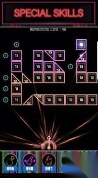 疯狂的球霓虹砖截图1