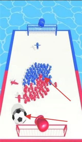 拥挤的足球截图1