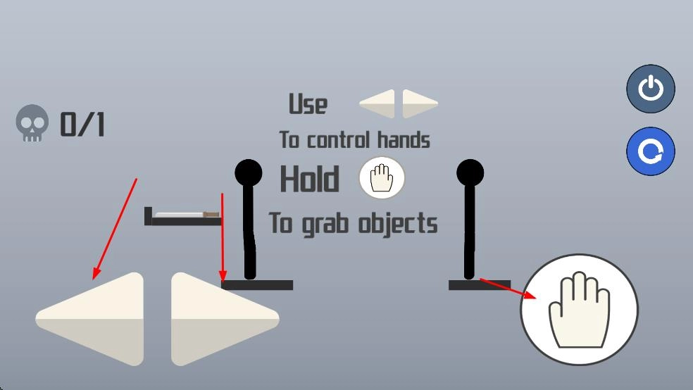 火柴人扔剑游戏截图1