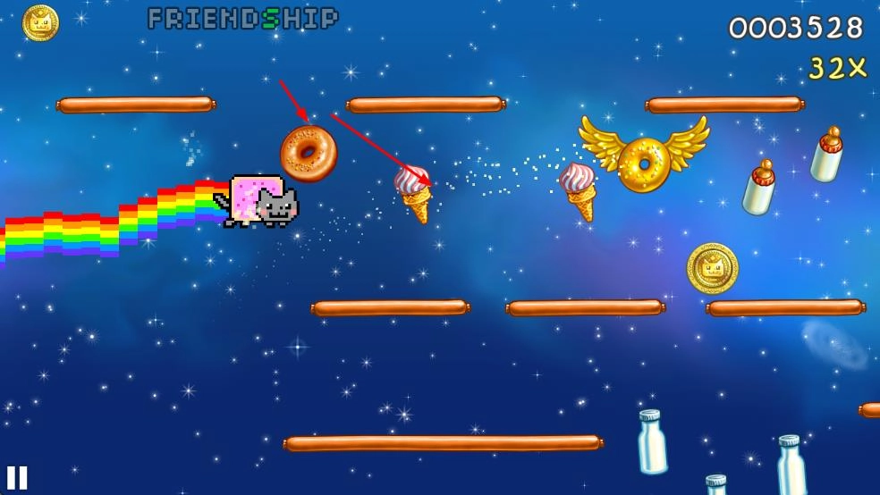 彩虹猫游戏截图1