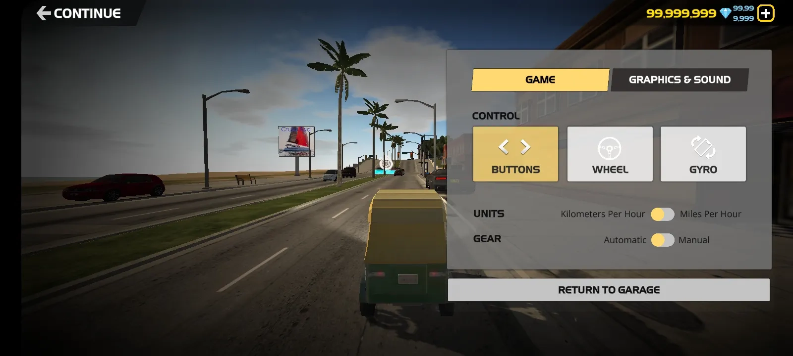 极速汽车驾驶城市街道截图1