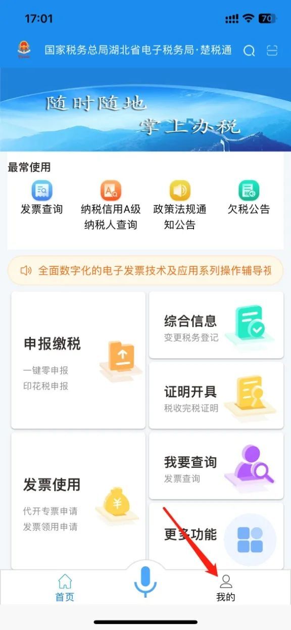 楚税通app截图1