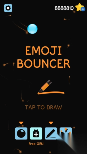 表情符号弹跳球截图1