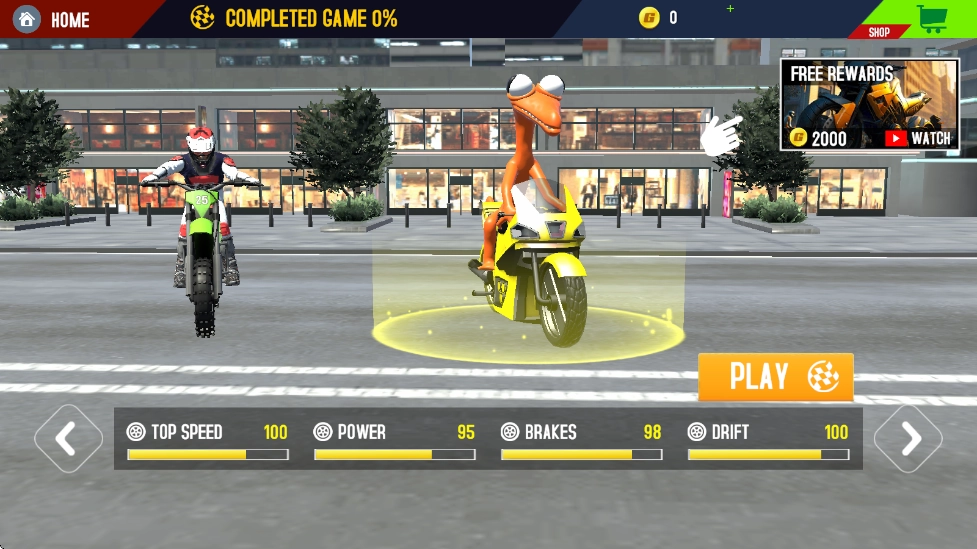 摩托车事故模拟器截图1