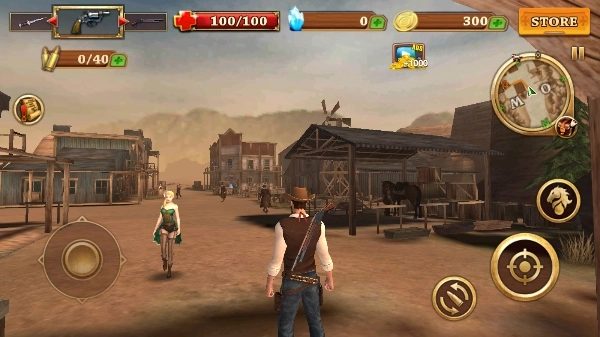 牛仔枪战手机版截图1