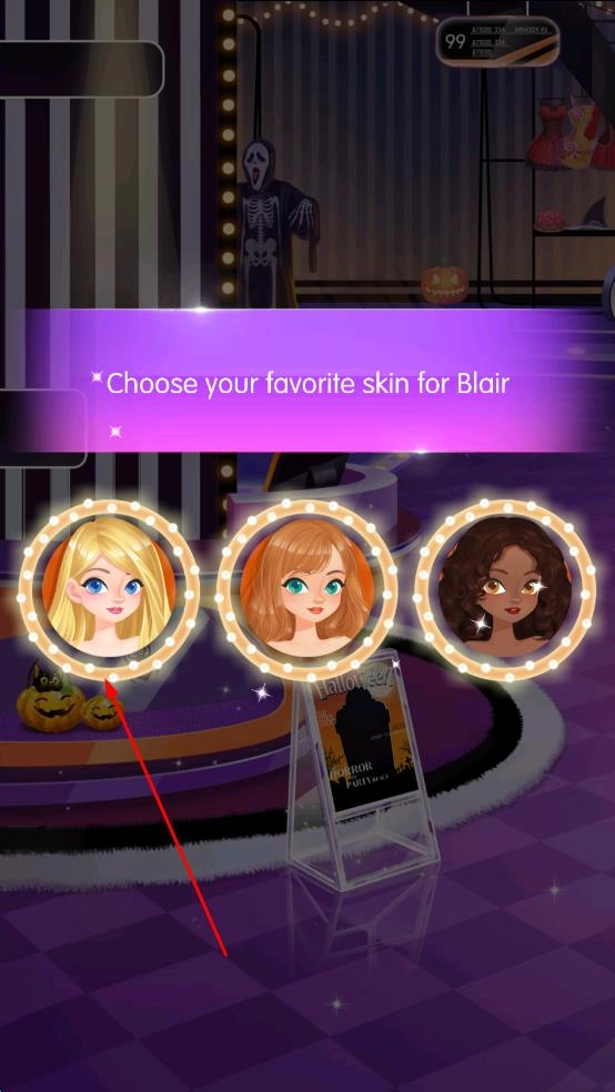 万圣节时装店游戏截图1