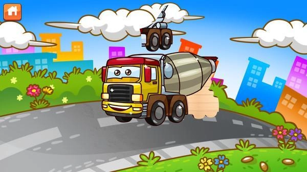 儿童车排序拼图截图1