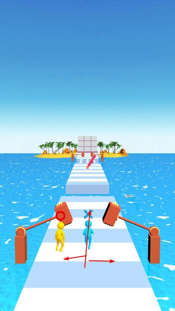 红蓝对决跑酷截图1