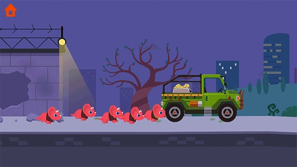 恐龙警车手机版截图1