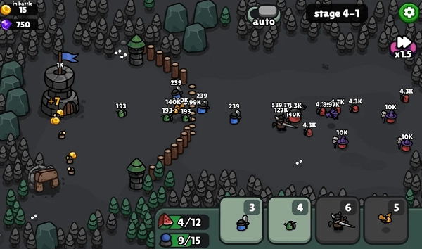 卡牌召唤勇者游戏截图1