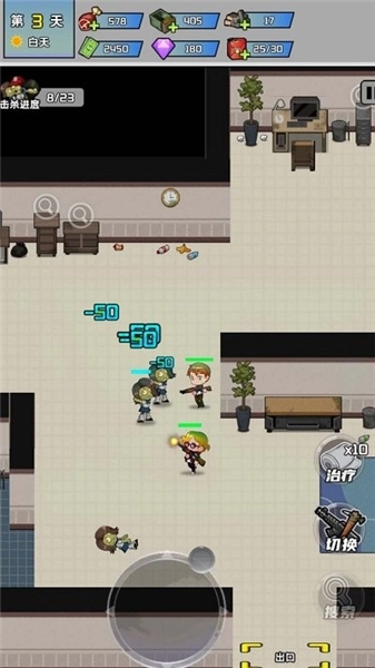 黎明前的僵尸大战截图1