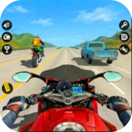 摩托车手公路赛