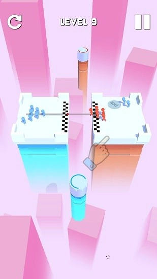 骰子拔河战游戏截图1