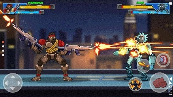 超级机器人英雄格斗游戏截图1