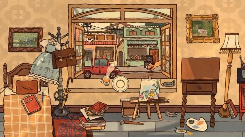 窗台上的蝴蝶游戏截图1