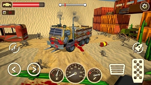 僵尸粉碎驾驶截图1