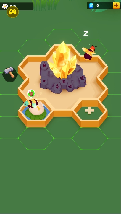 闲置蜂巢游戏截图1