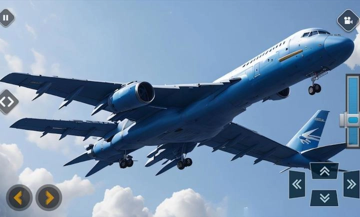 飞机飞行游戏3D截图1