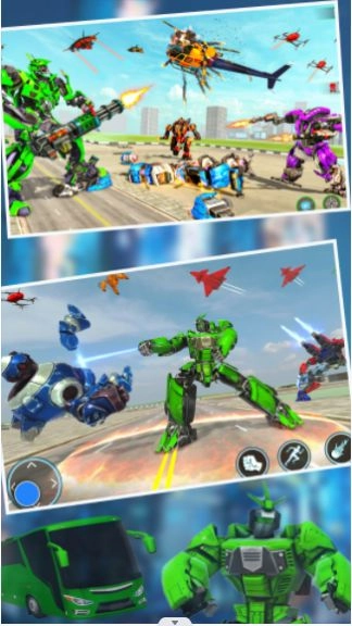 变形机器人巴士游戏版截图1