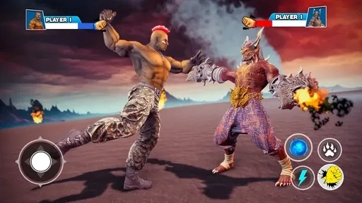 空手道英豪格斗对决(Fighting Game)截图1