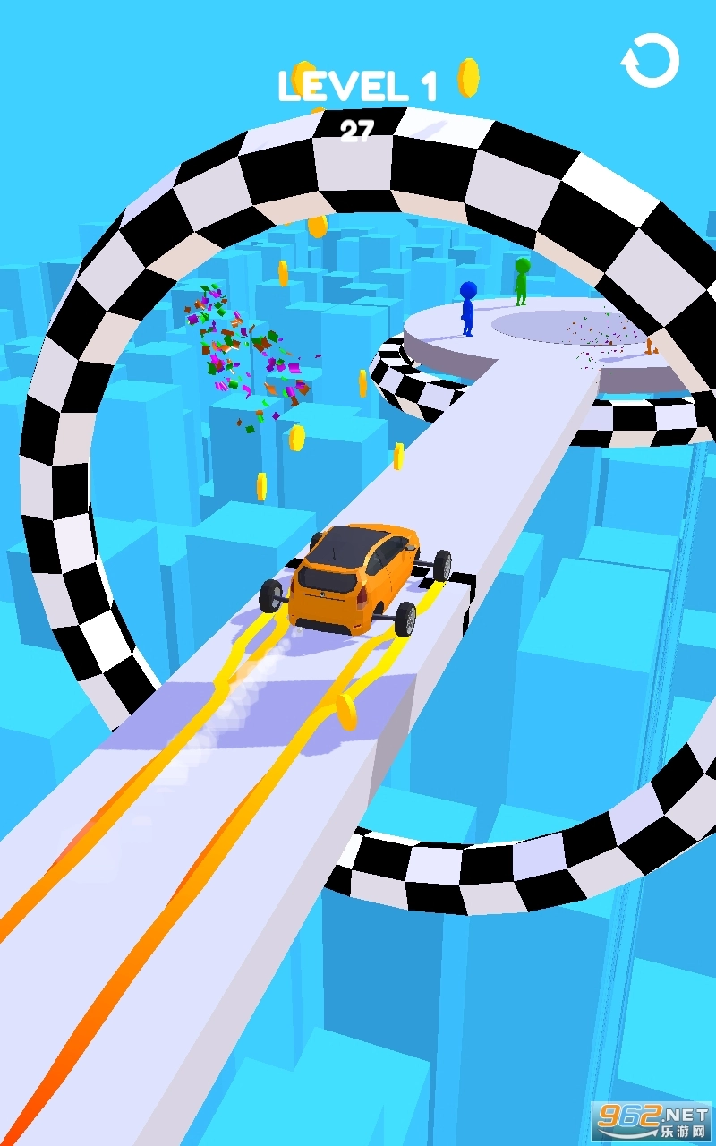 伸缩汽车游戏截图1