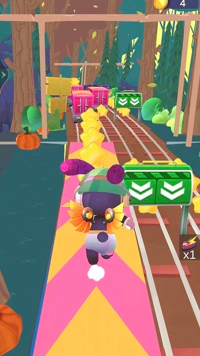 铁路跑酷游戏截图1