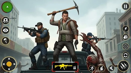 僵尸射击生存(Zombie Shooting: Survival Game)截图1