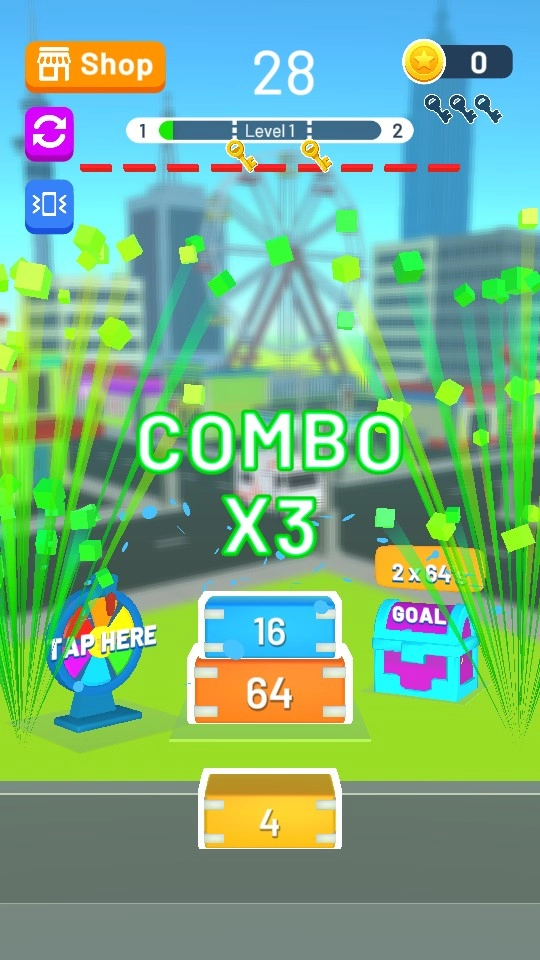 砖块合并3d截图1