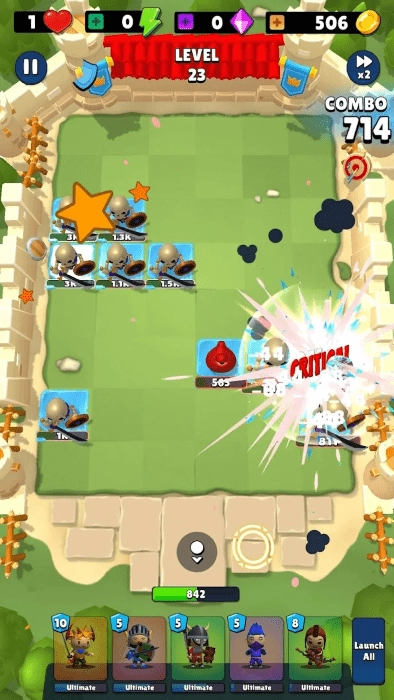 英雄球游戏截图1