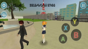 高校模拟少女游戏截图1