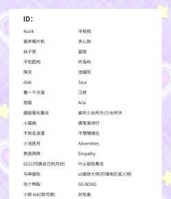 什么游戏名好，取名灵感，风格选择