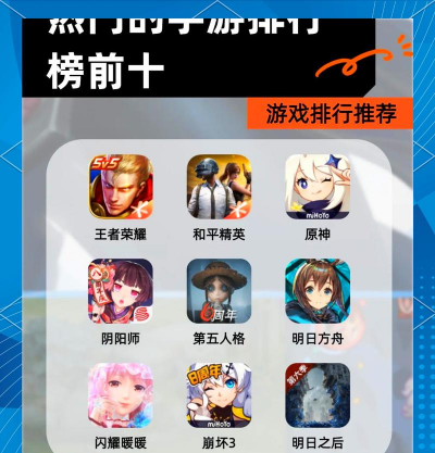 电竞手游有哪些，热门类型盘点，新手入门推荐