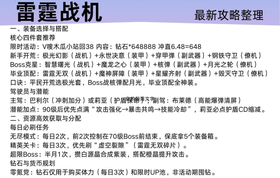 雷霆战机攻略，提升战斗技巧，轻松闯关拿高分