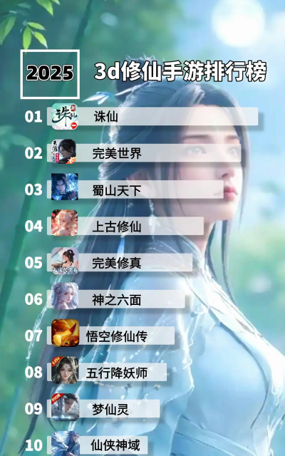 手游排行榜3d，热门游戏盘点，帮你快速选择