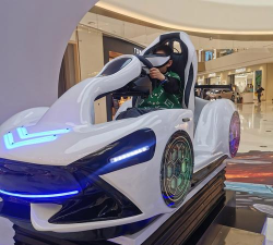 儿童投影游戏赛车，玩法简单有趣，适合亲子互动