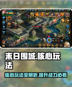 末日围城手游，生存挑战，资源争夺