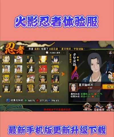 火影忍者破解版手游，下载风险大，体验不稳定