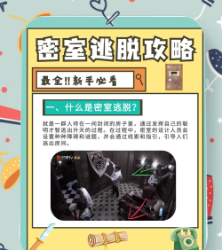 密室游戏攻略，快速通关技巧，新手必看指南